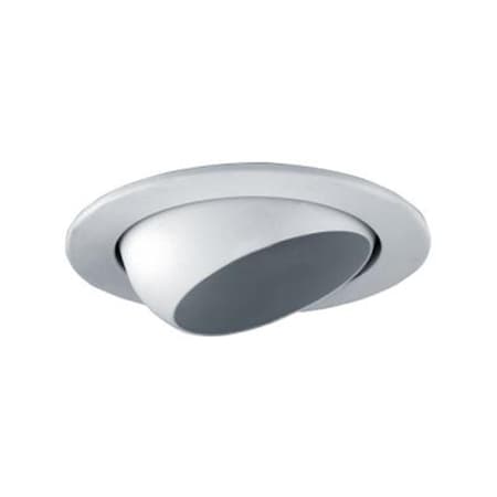 Jesco 4 in. Adjustable Eyeball Trim- White TM205WH